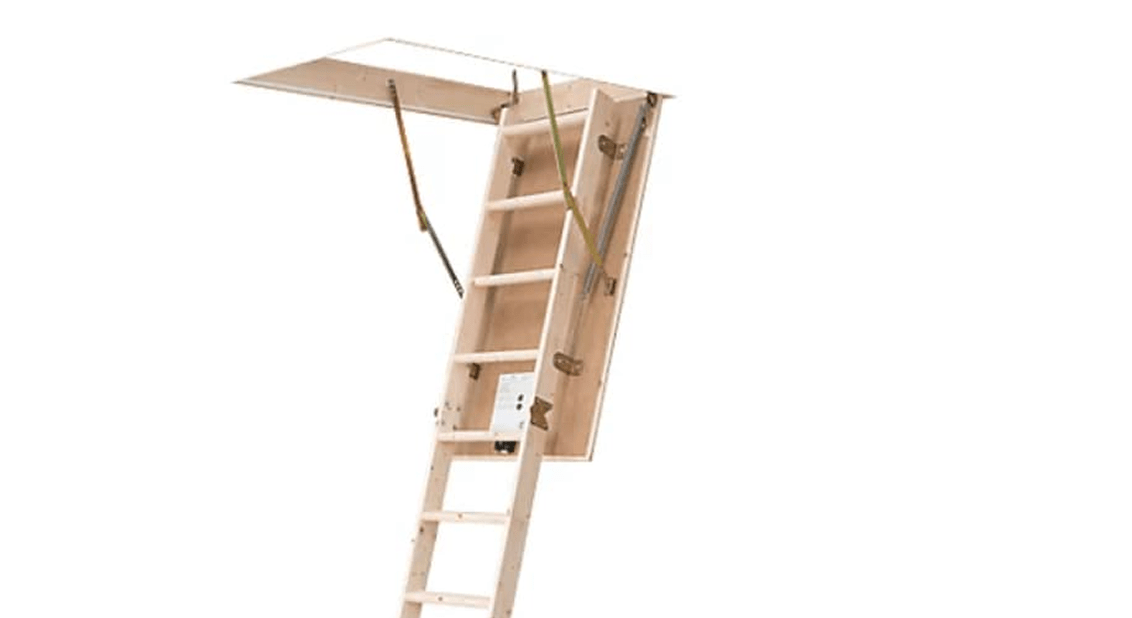 Sturdy loft ladder providing safe and easy access to attic space