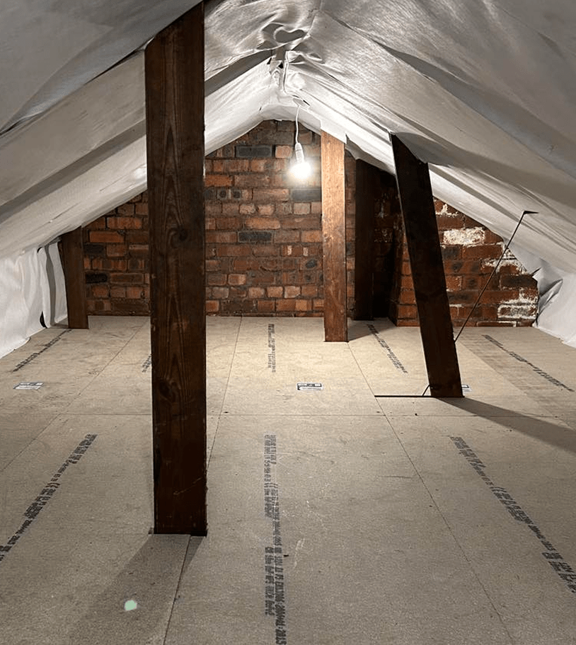 Loft lights and electrical fittings for a bright and functional attic space