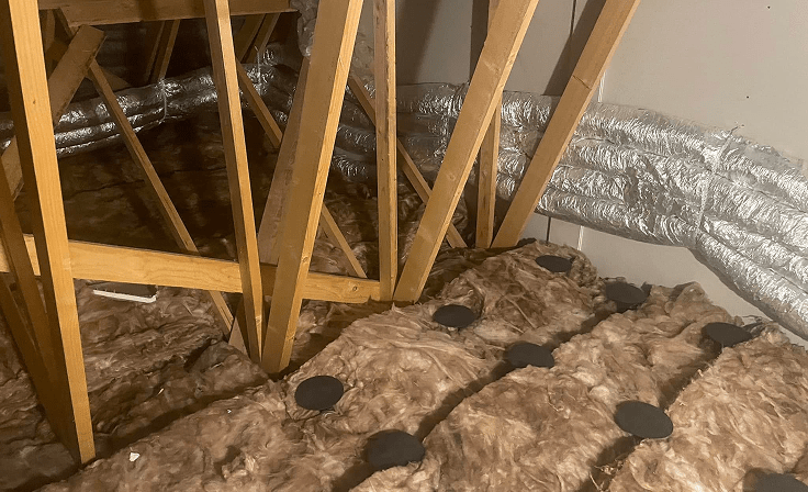 Insulation upgrades for improved energy efficiency and loft warmth